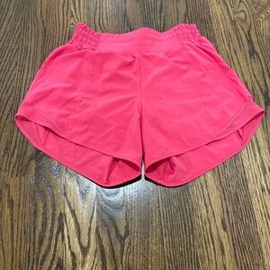 lululemon athletica Vibrant Pink Athletic Shorts